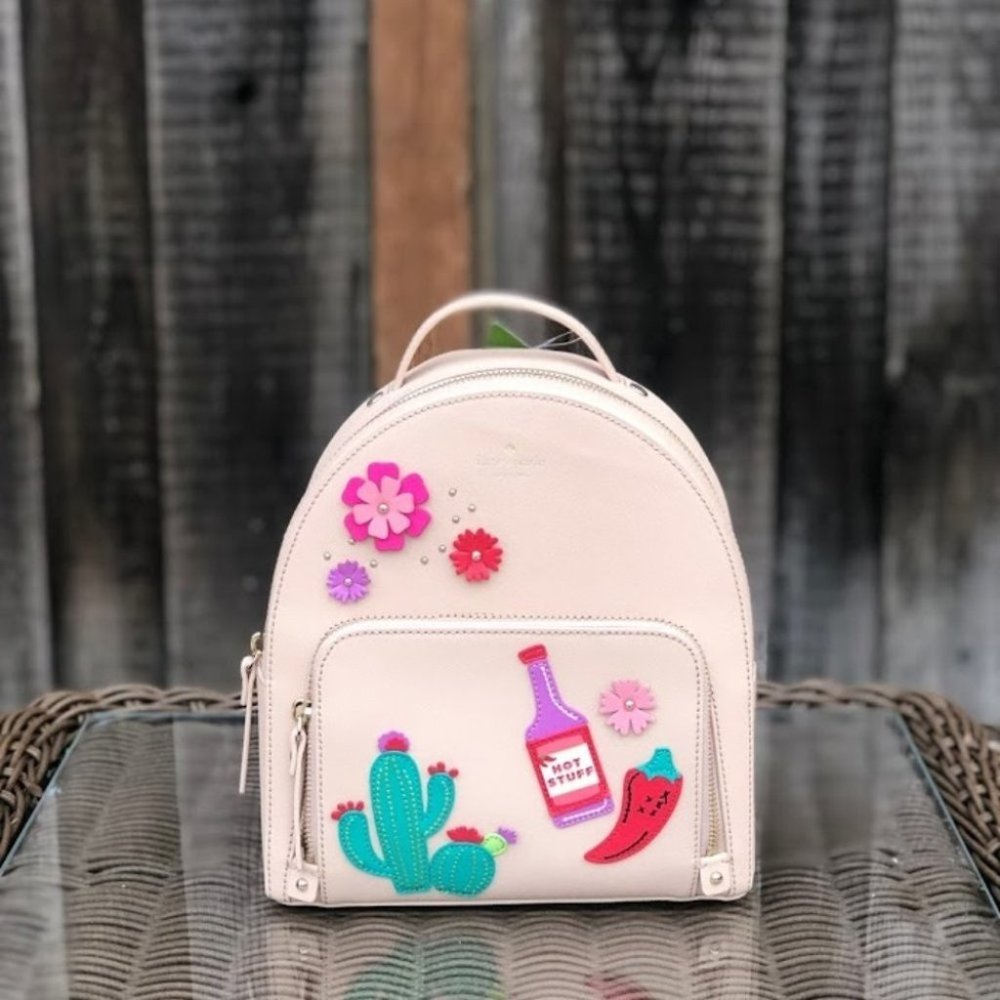 NWT KATE SPADE CACTUS TOMI BACKPACK LEATHER - Picture 1 of 8